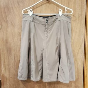 ATHLETA WHATEVER ATHLETIC KHAKI SKIRT SKORT GOLF TENNIS  12